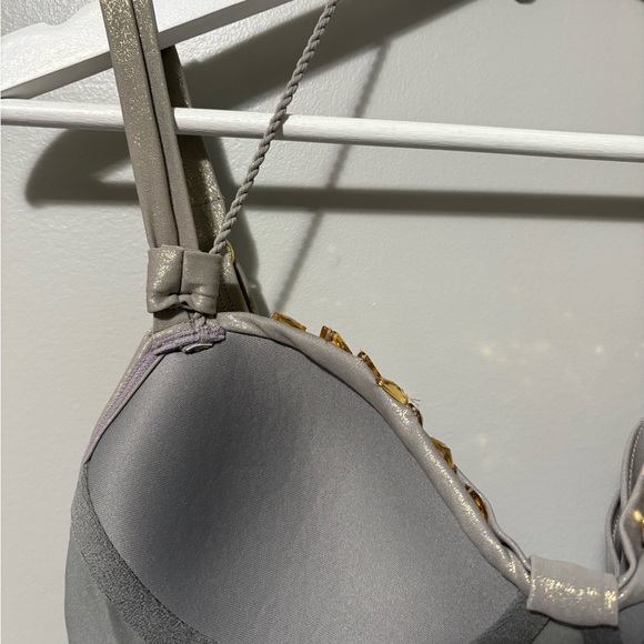 Marlies Dekkers Flic & Flac Sun-kissed Gold One Piece Plunge Top Swimsuit - Picture 16 of 17